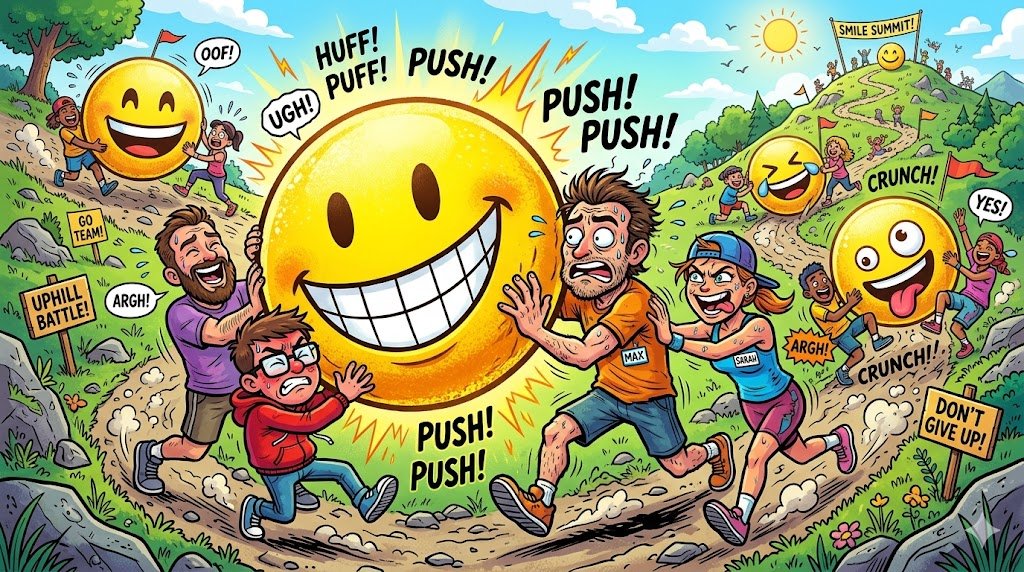 push puns and jokes