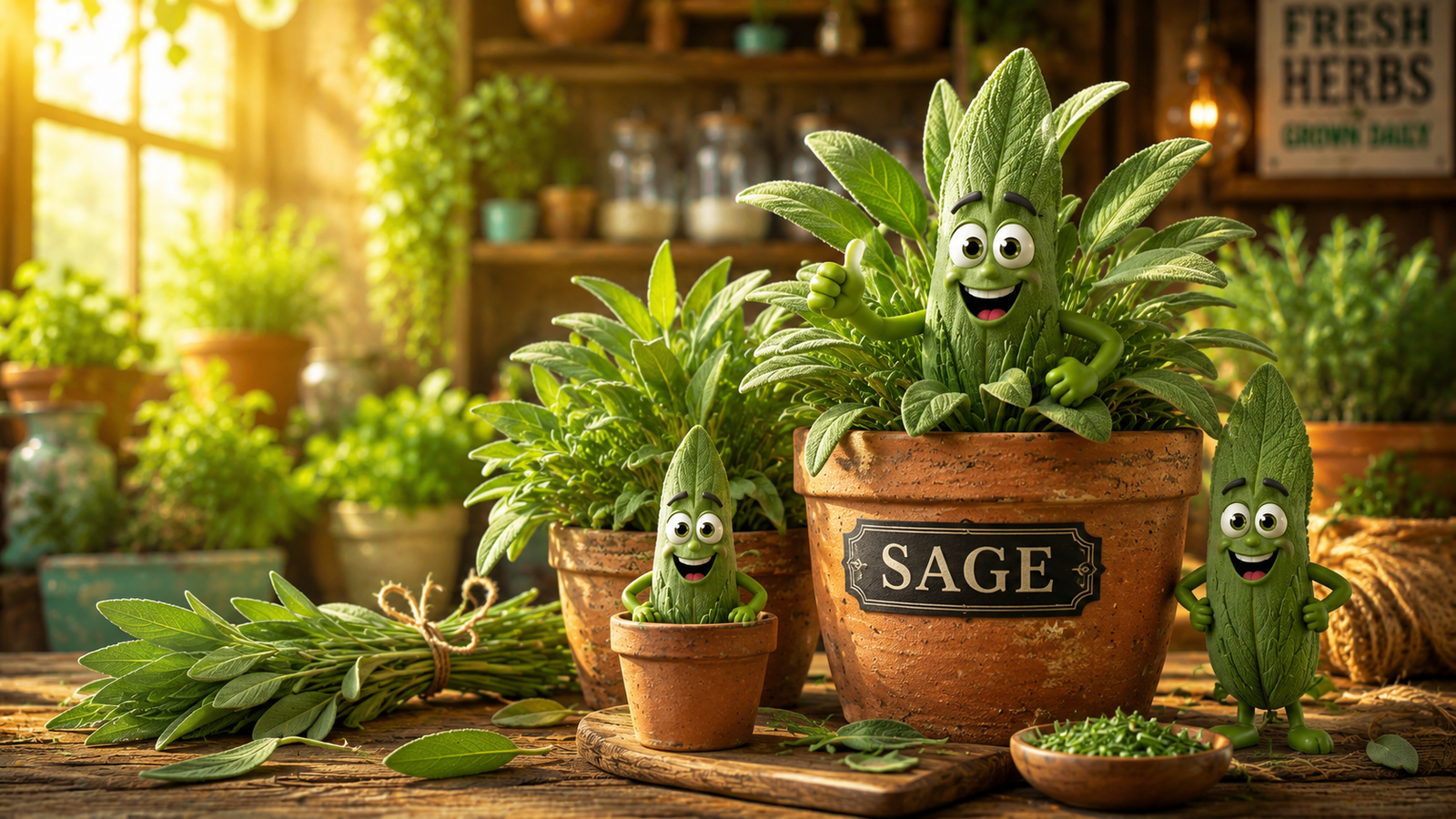 sage puns and jokes