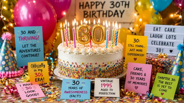 30th birthday puns