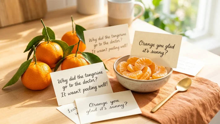 Tangerine puns and jokes