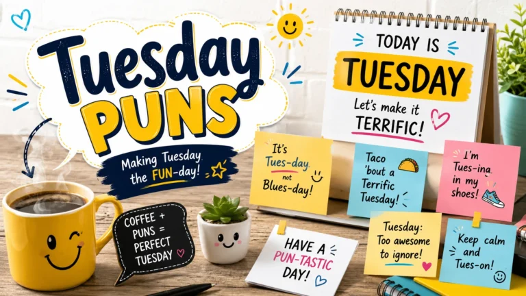 tuesday puns