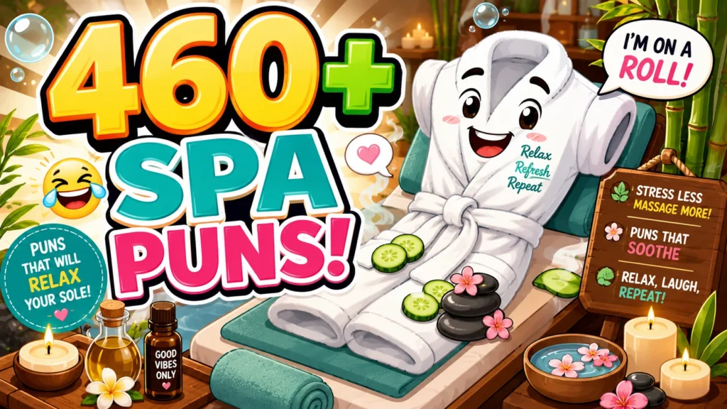 Funny Spa Puns