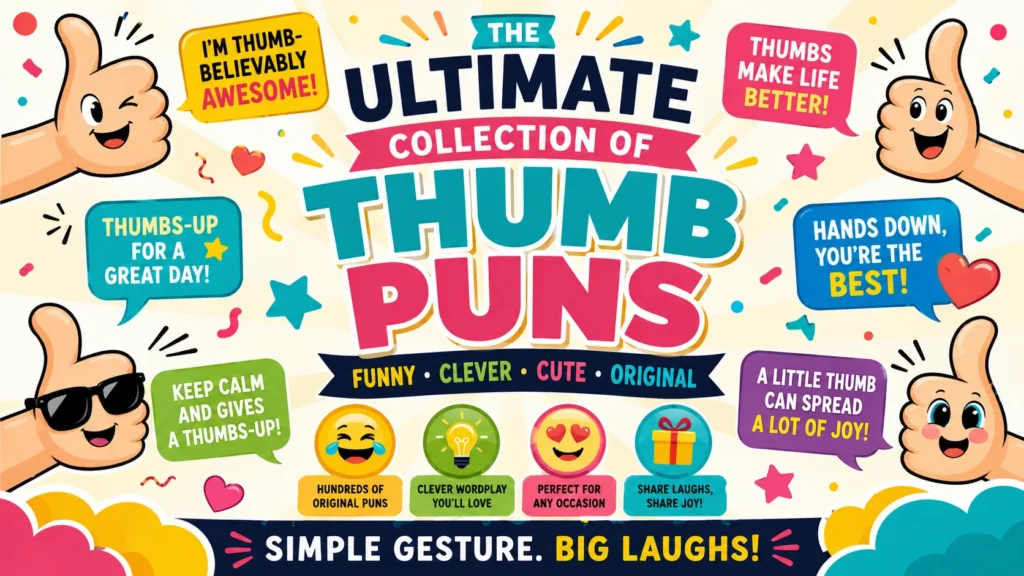 Funny Thumb Puns