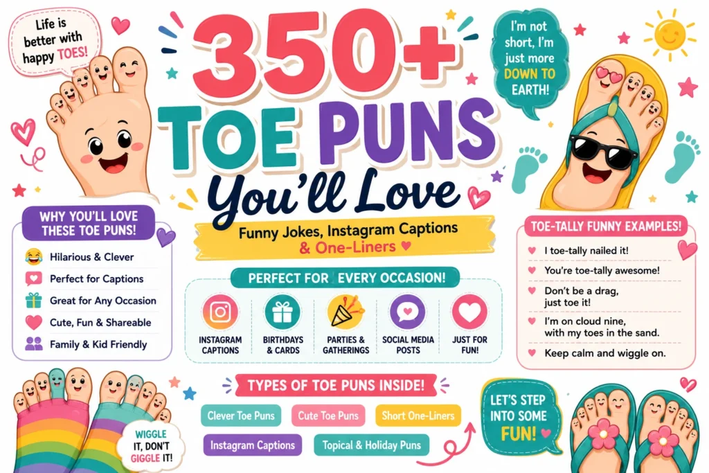 Funny Toe Puns