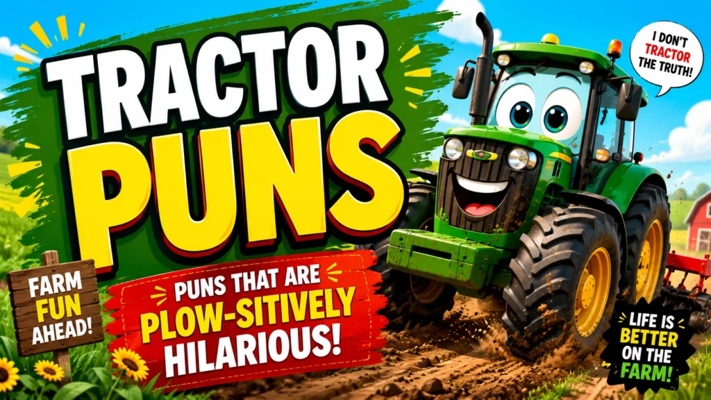 Funny Tractor Puns