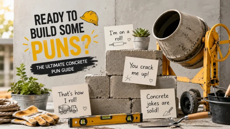 concrete puns