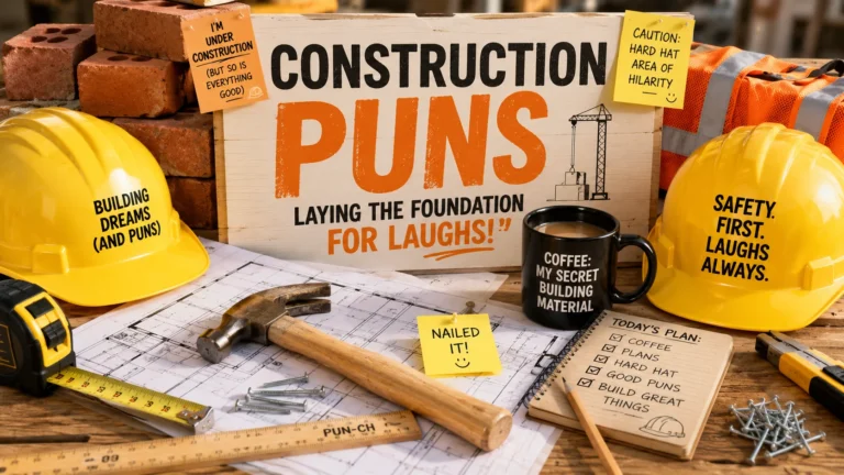 construction puns