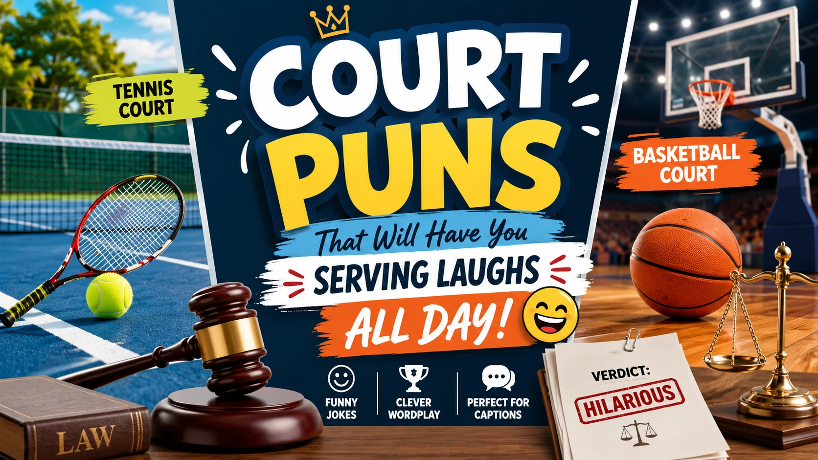 court puns