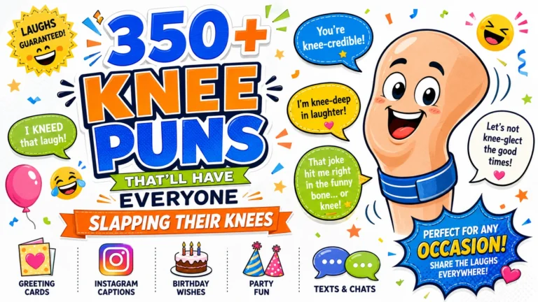 knee puns
