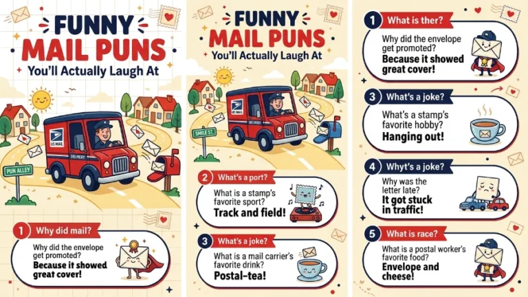 mail puns