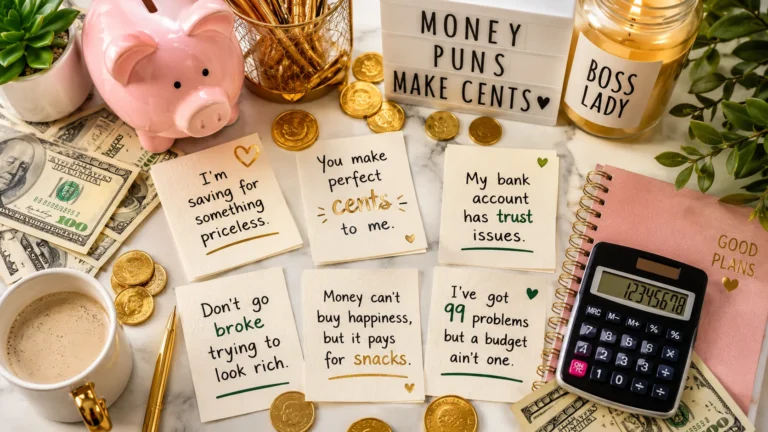 money puns