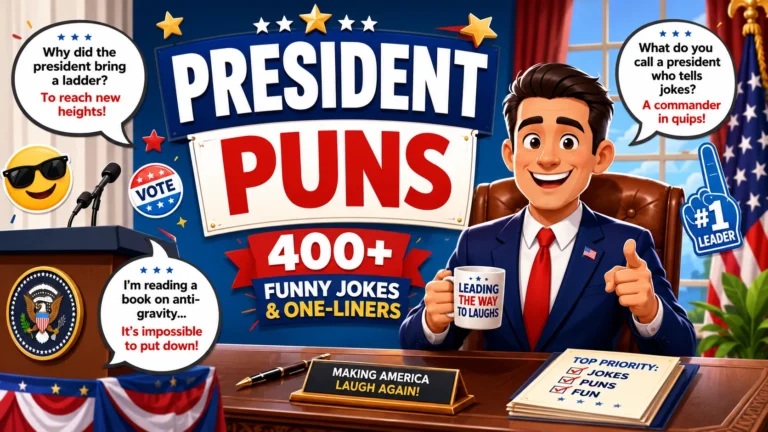 president puns