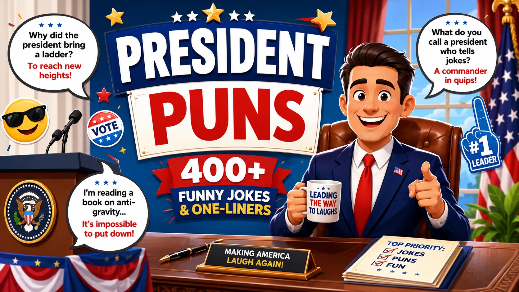 president puns