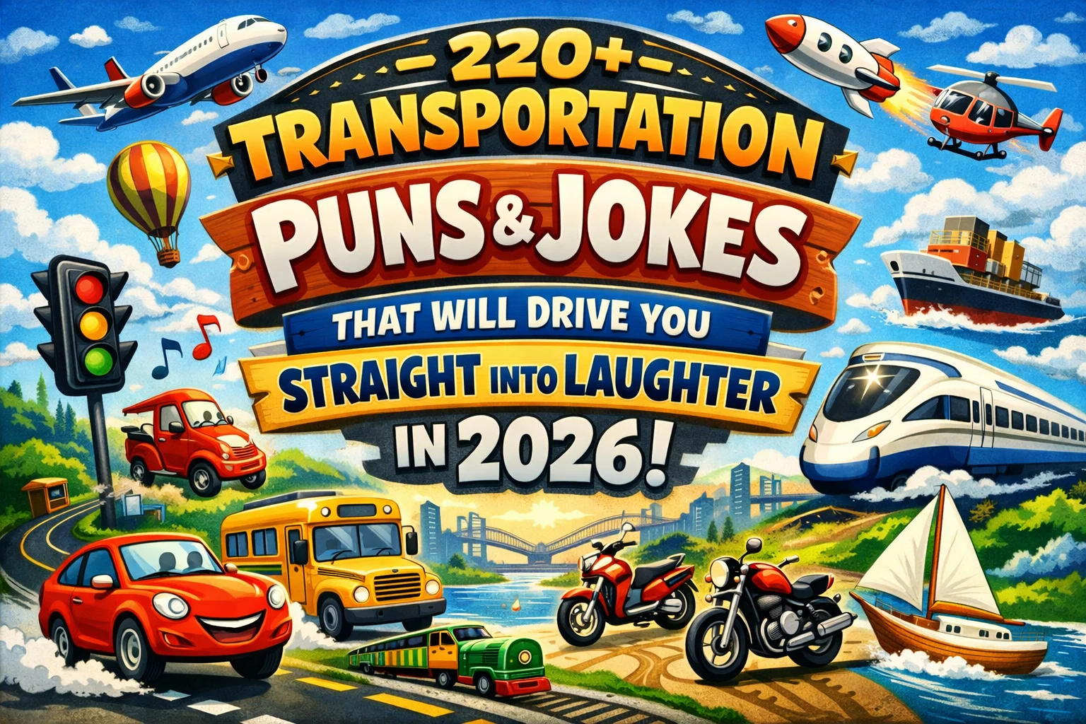 transportation puns and jokes