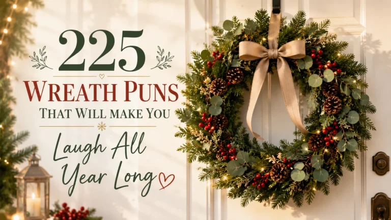 wreath puns