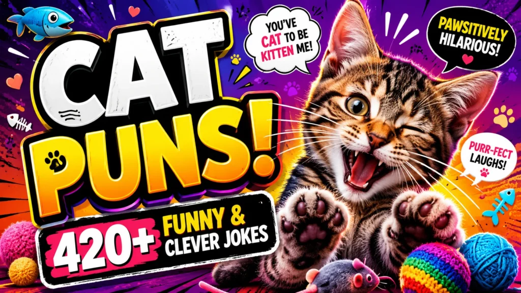 Funny Cat Puns