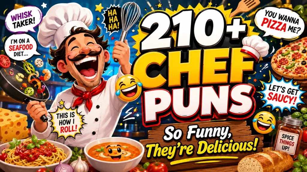 Funny Chef Puns