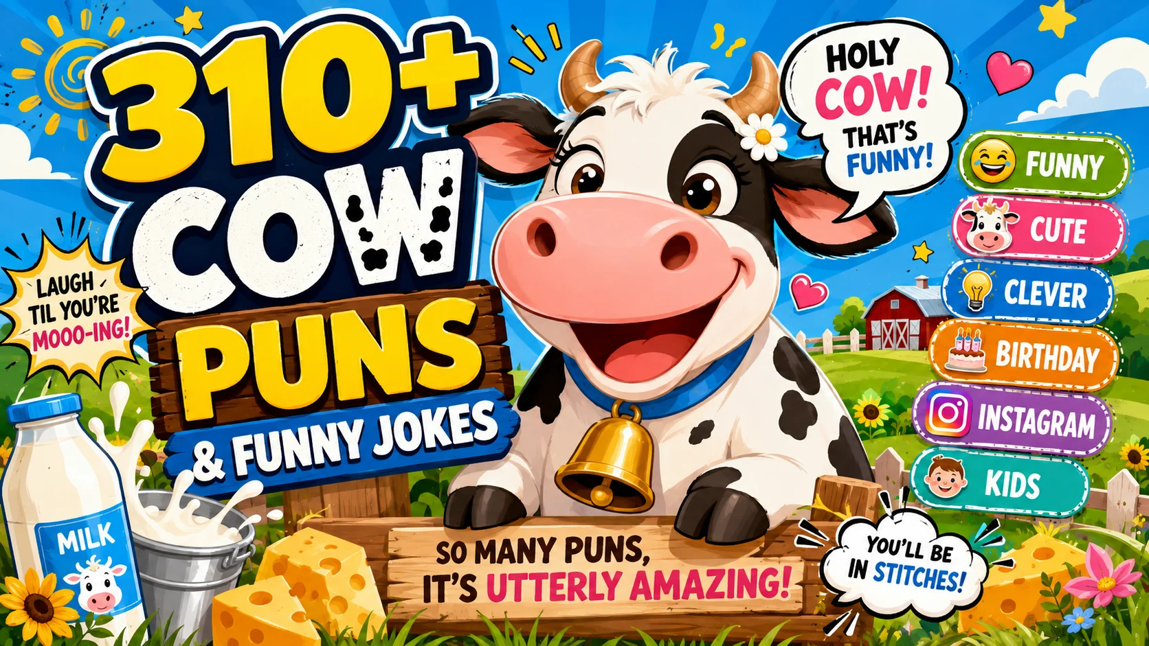 Funny Cow Puns