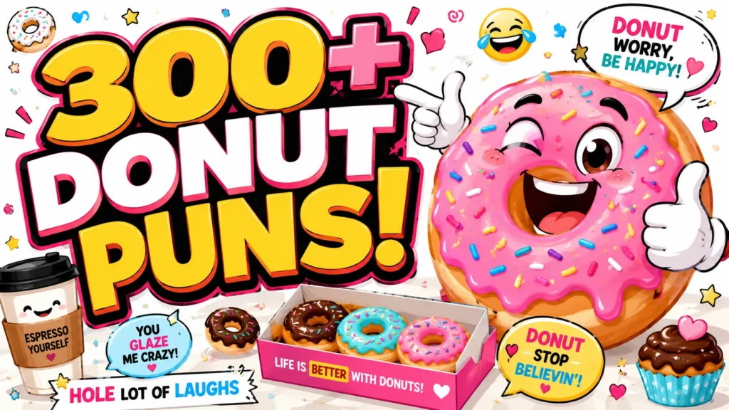Funny Donut Puns