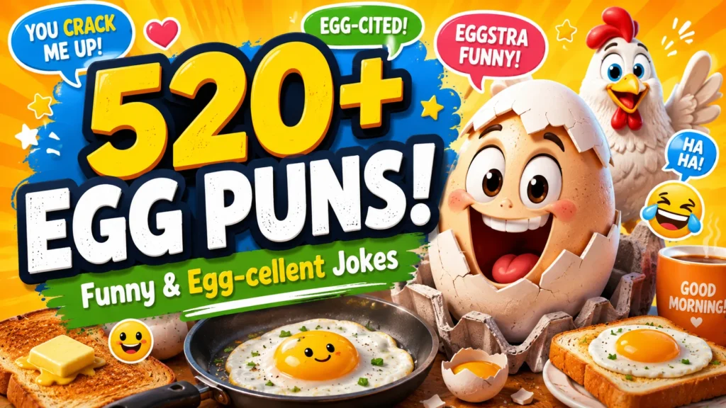 Funny Egg Puns