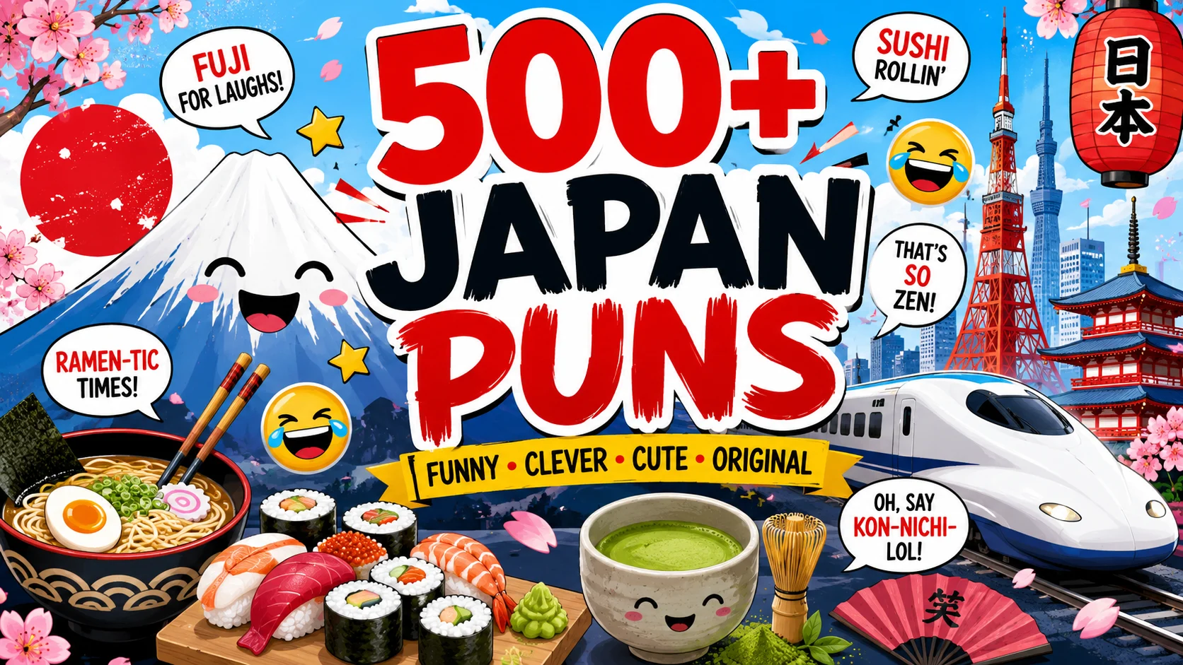 Funny Japan Puns