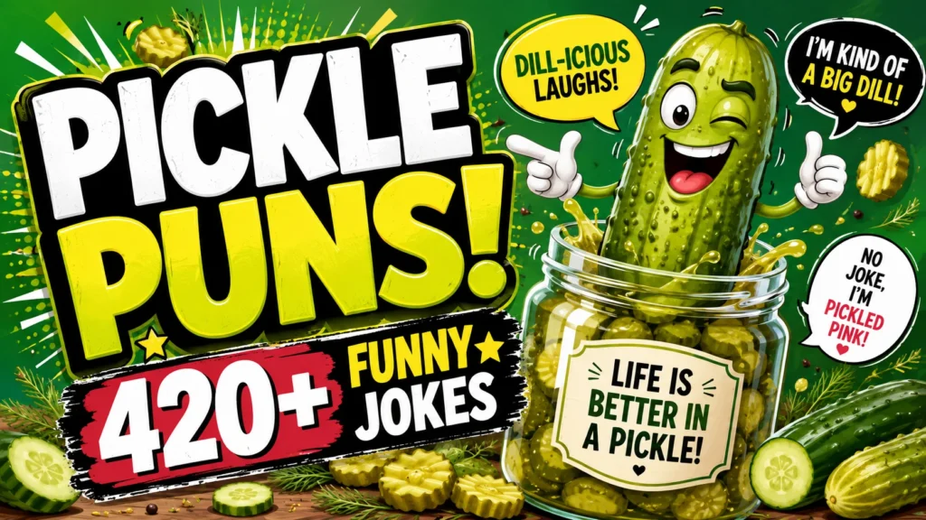 Funny Pickle Puns