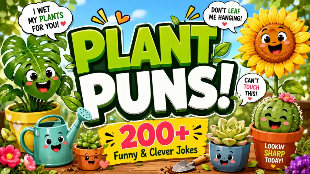Funny Plant Puns