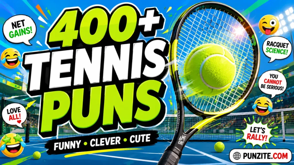Funny Tennis Puns
