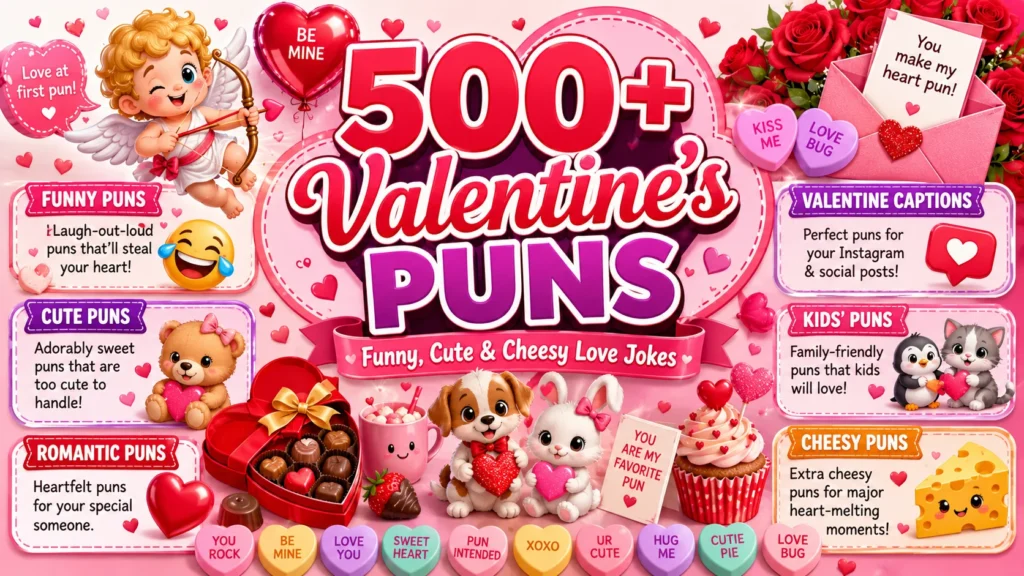 Funny Valentine’s Puns