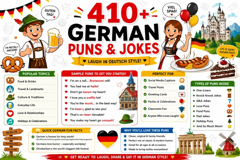 One-Liner German Puns