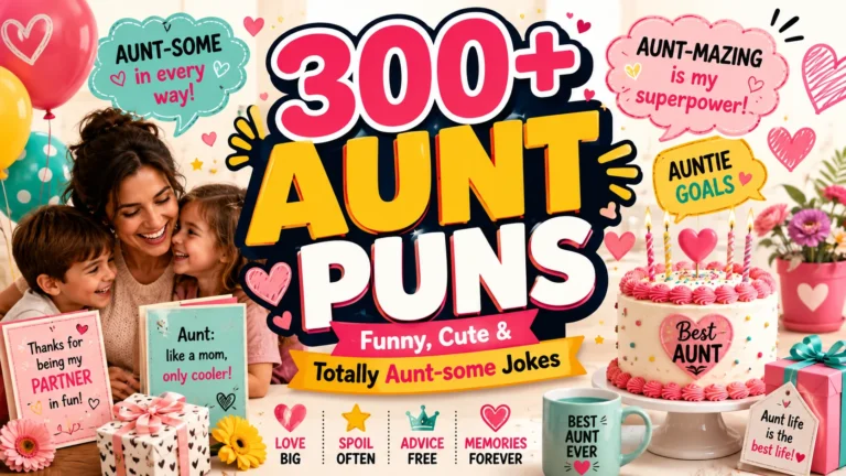 aunt puns