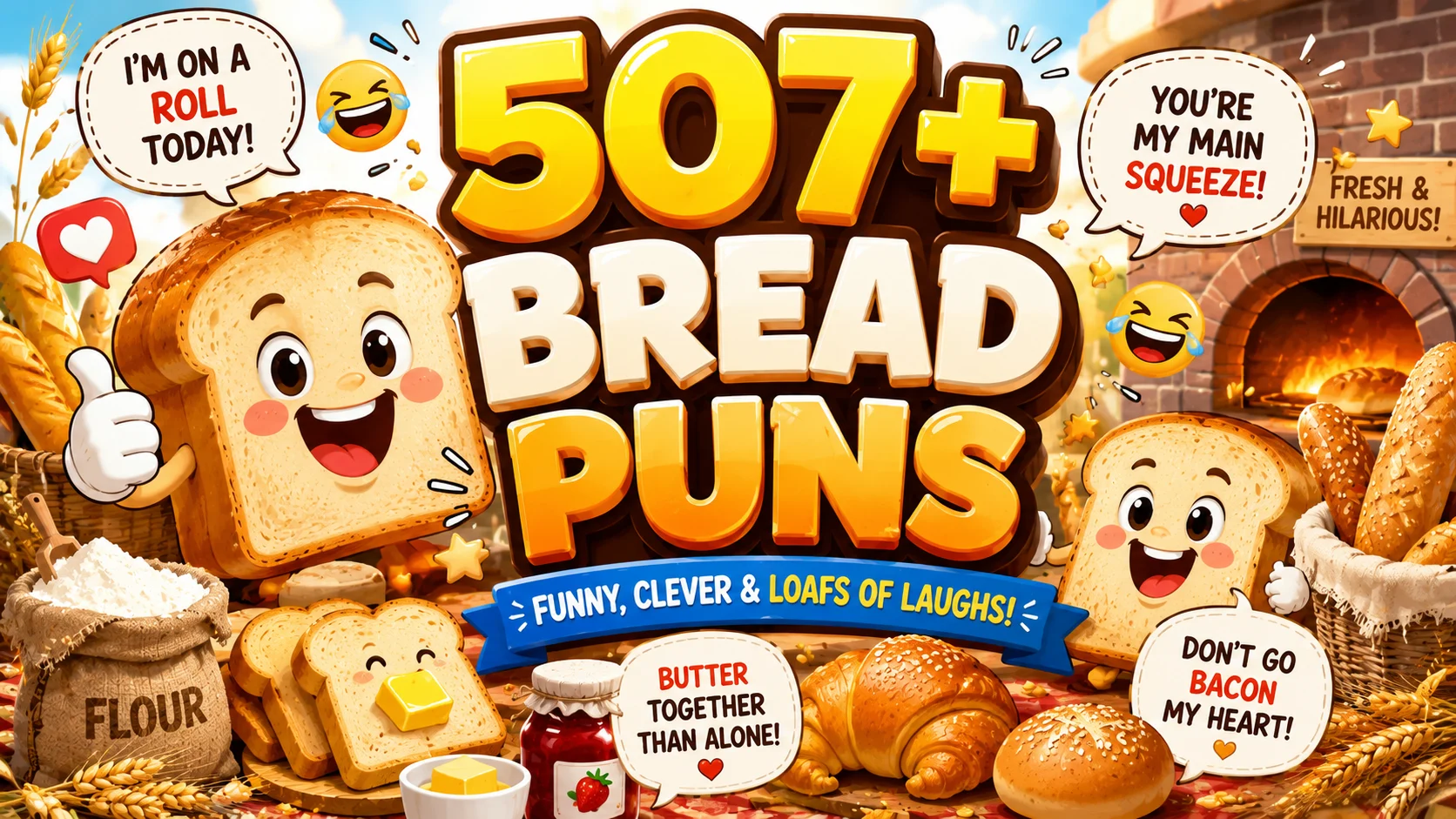 bread puns