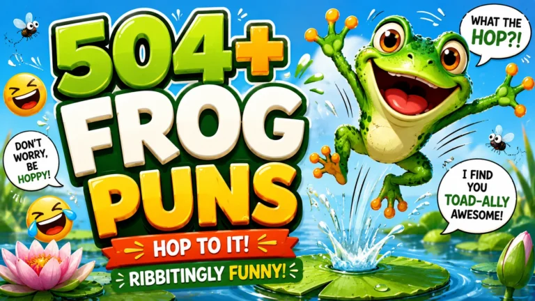 frog puns