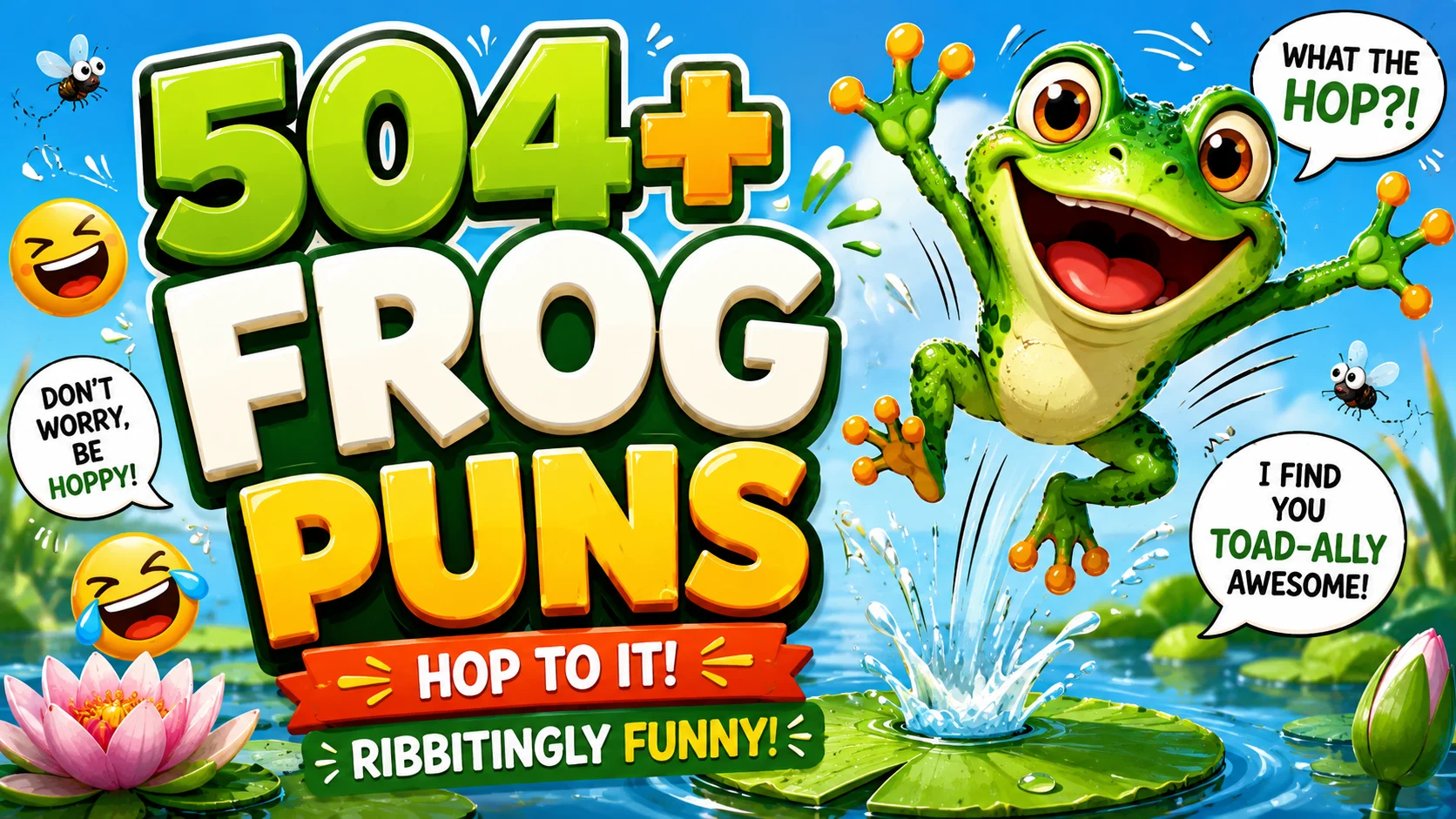 frog puns