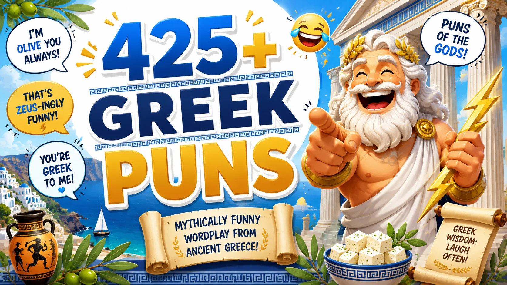 greek puns