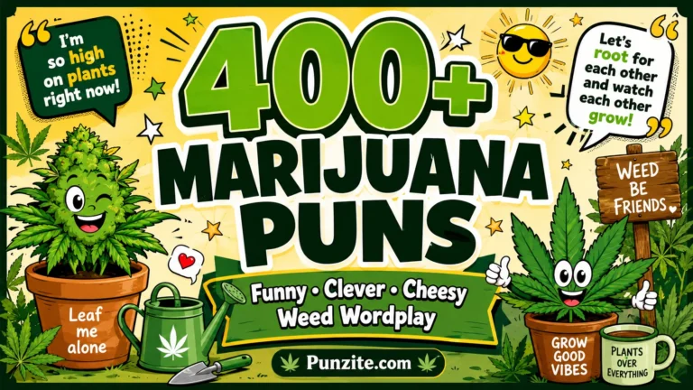 marijuana puns