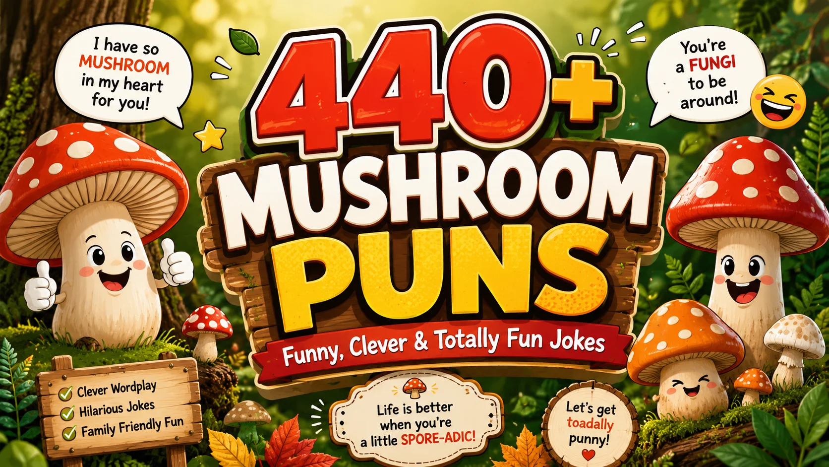 mushroom puns