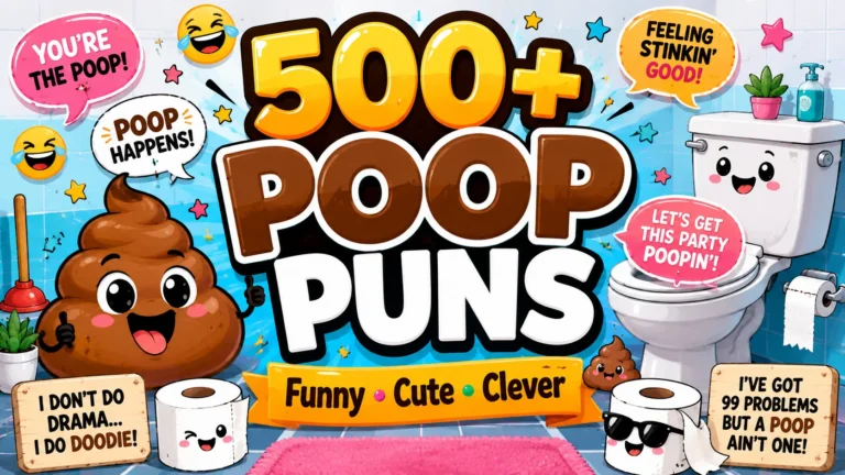 poop puns