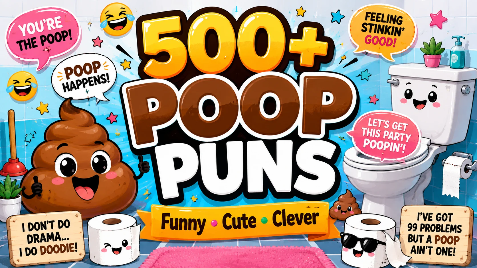 poop puns