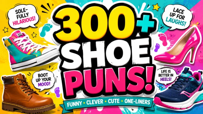 shoe puns one liners