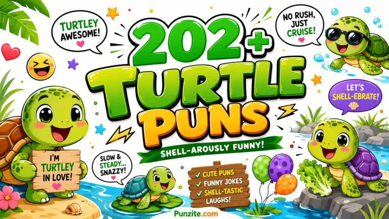 turtle puns