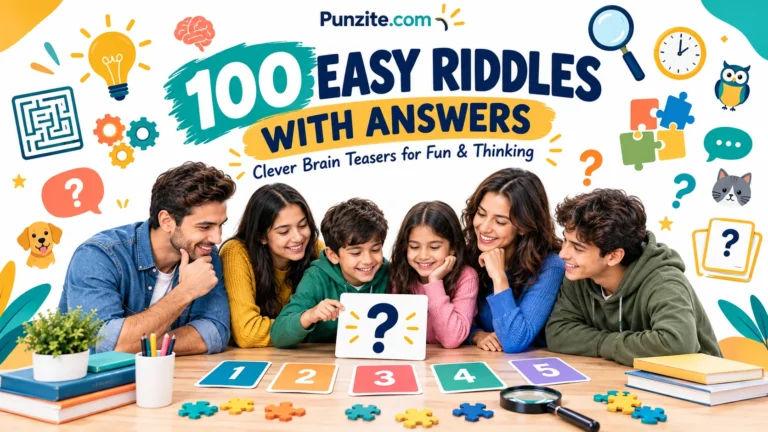 100 easy riddles with answers