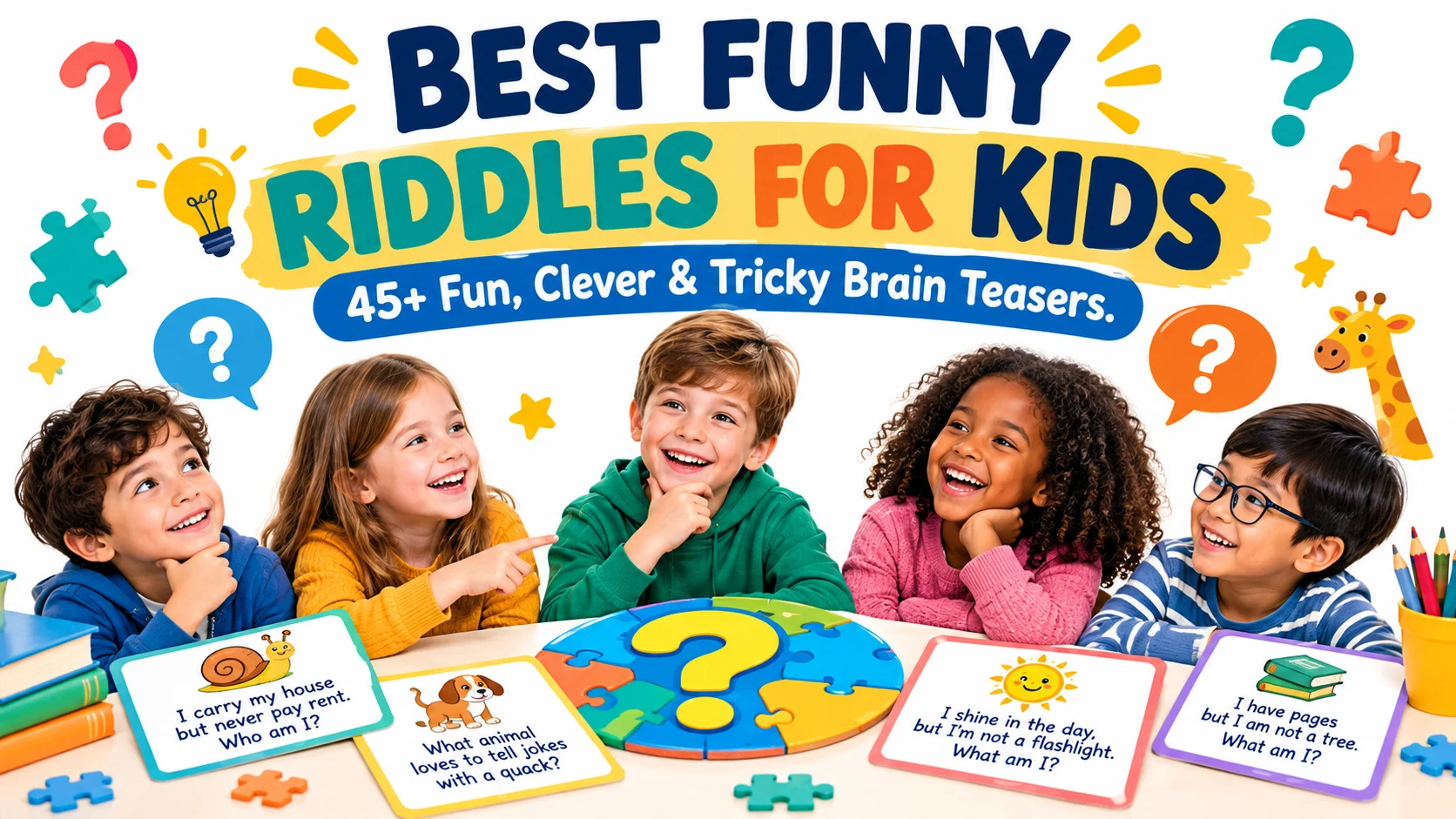 Best funny riddles for kids