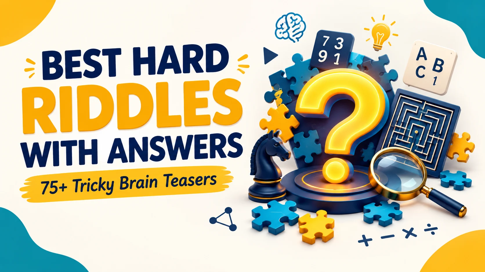 Best hard riddles with answers