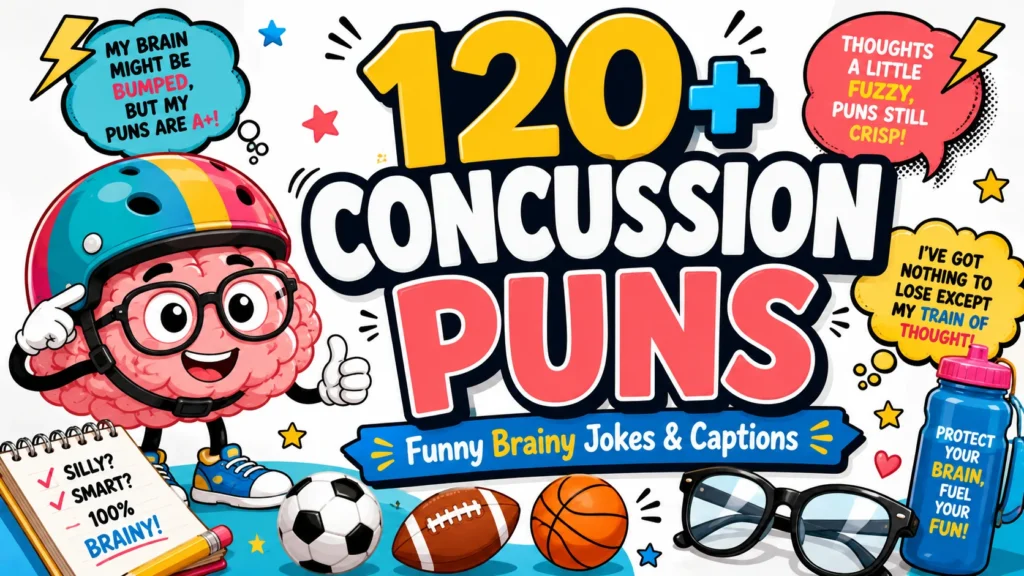 Funny Concussion Puns