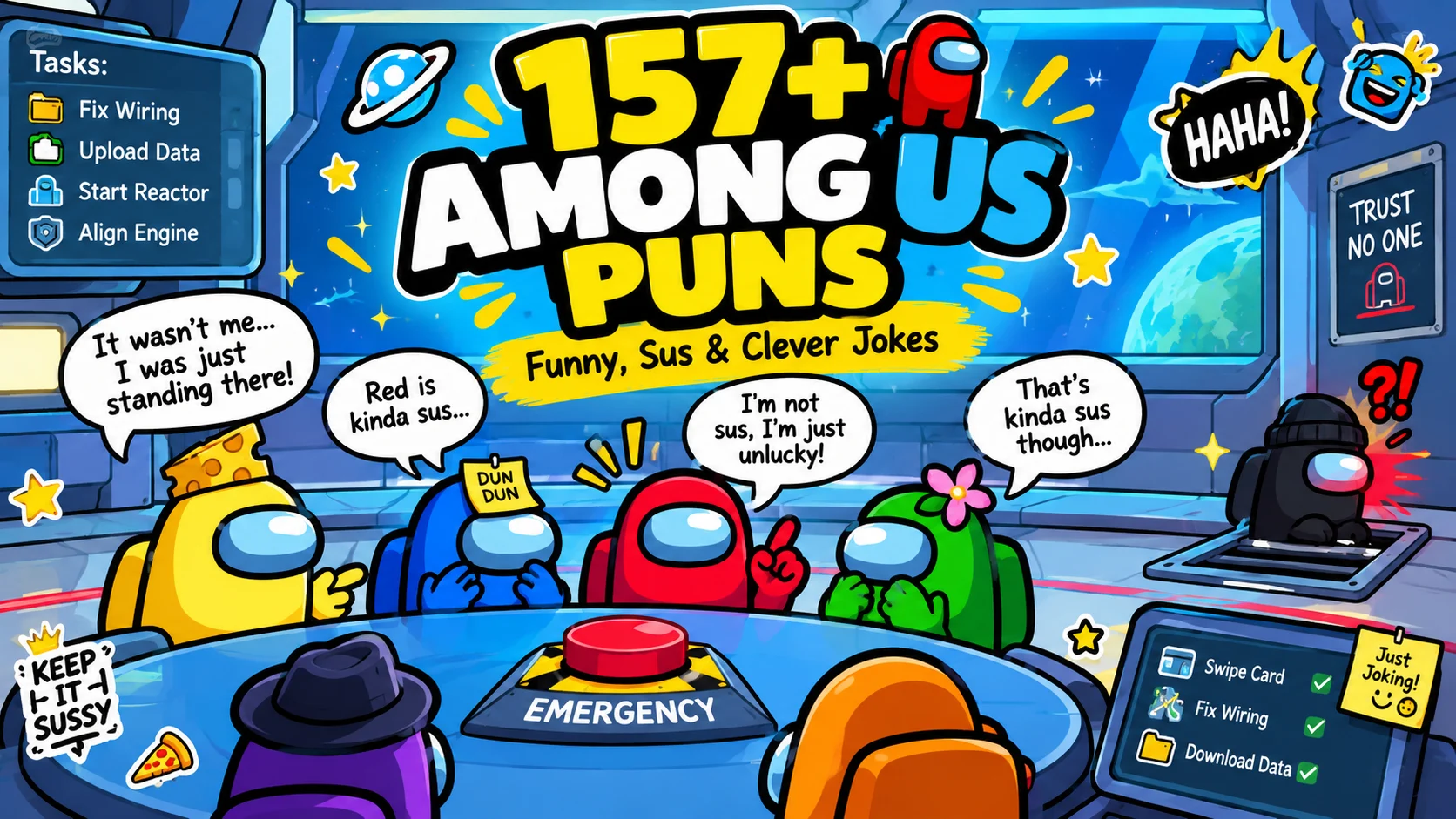 among us puns