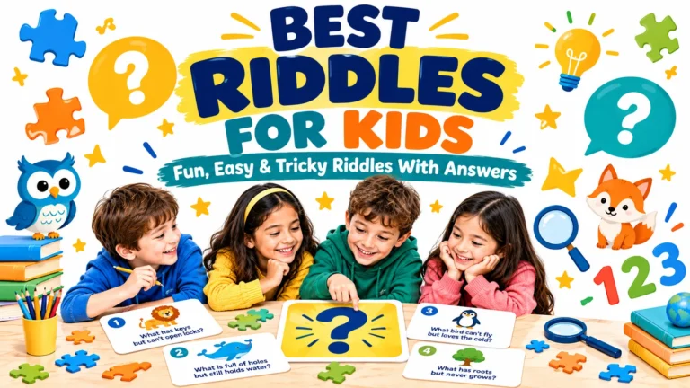best riddles for kids with answers