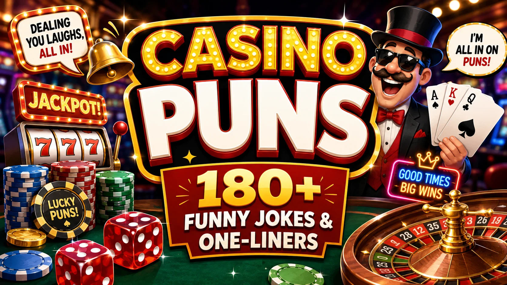 casino puns