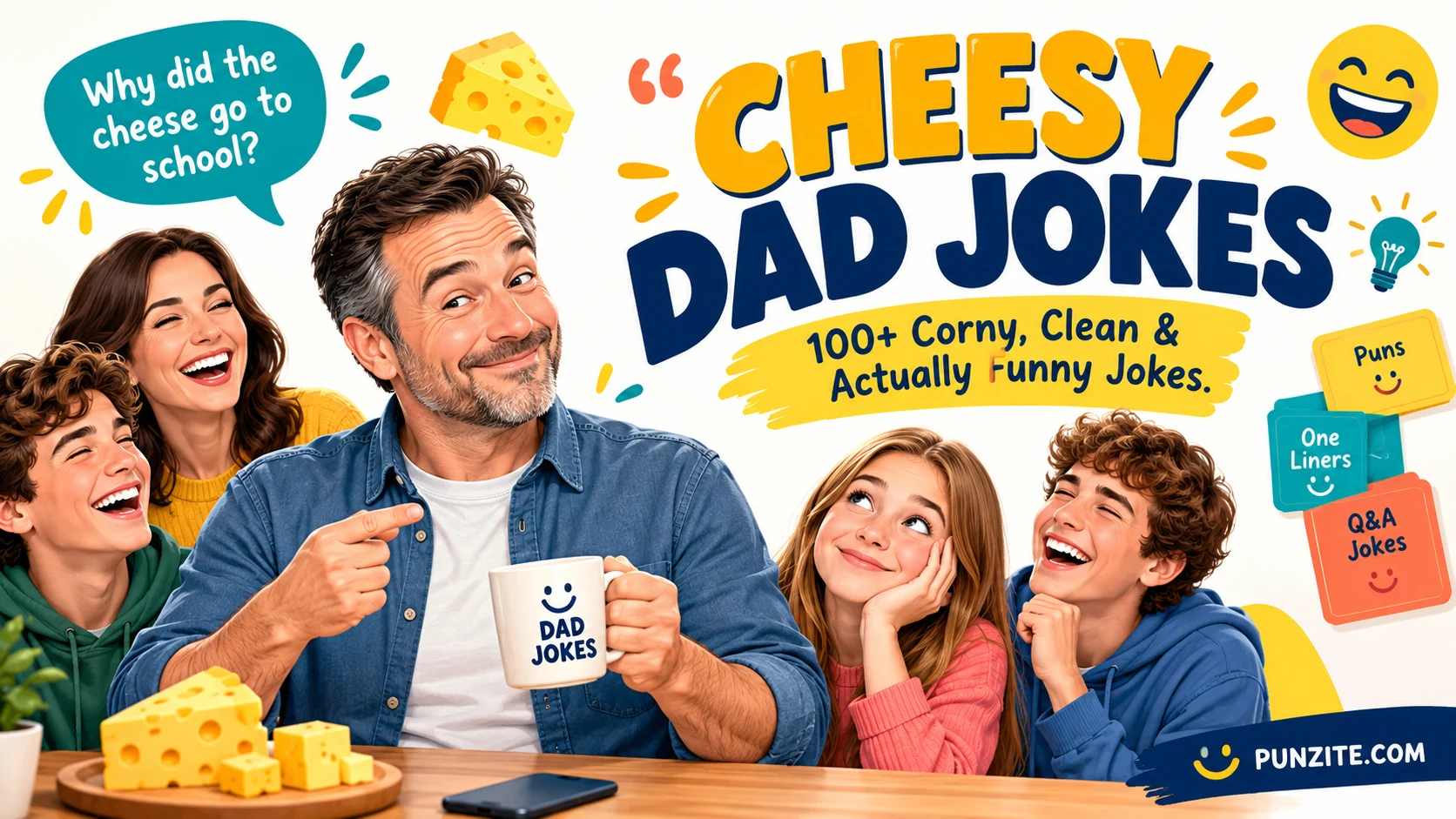 cheesy dad jokes
