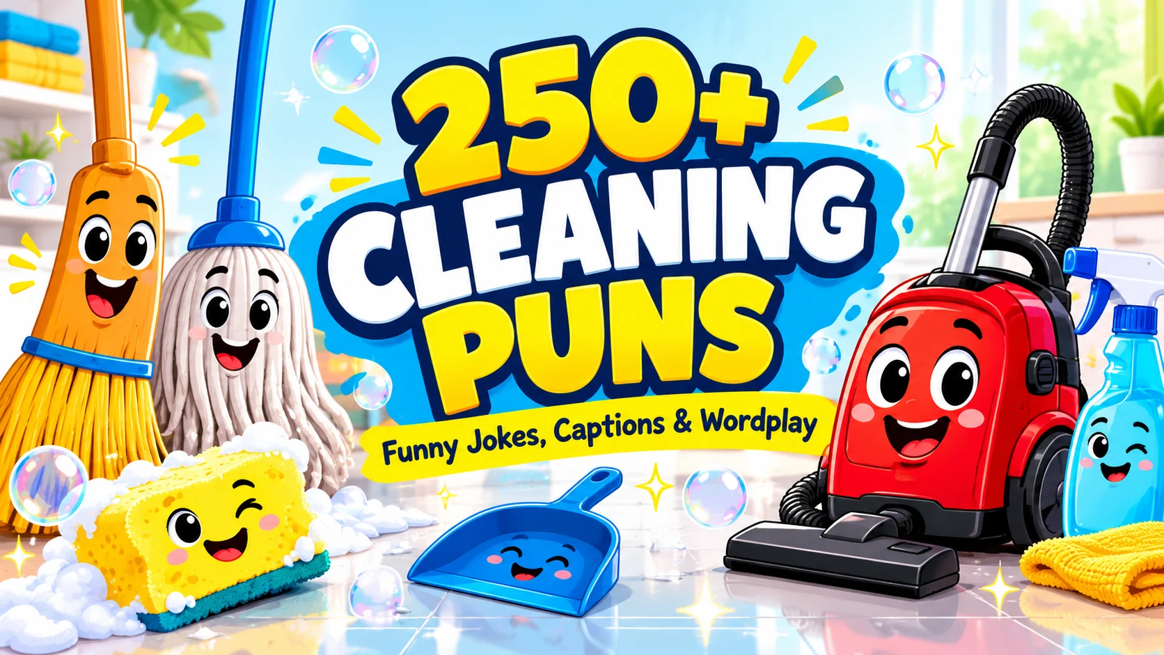 cleaning puns